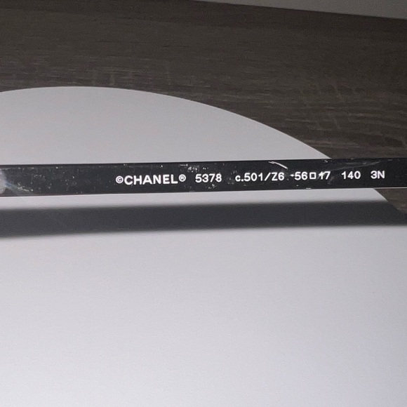CHANEL 5378 NWOT Square Sunglasses with Grey/Blue Mirror lenses. main image 4
